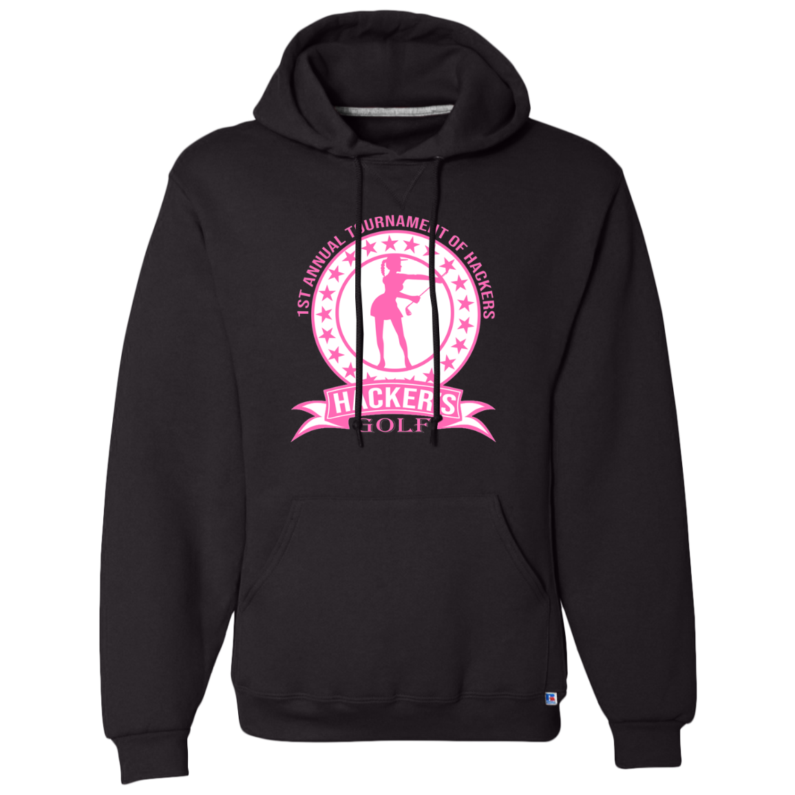 ZZZ#20 OPG Custom Design. 1st Annual Hackers Golf Tournament. Ladies Edition. Dri-Power Fleece Pullover Hoodie