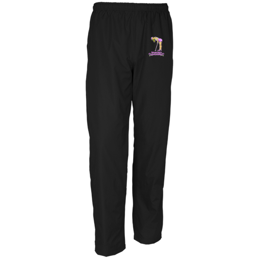 OPG Custom Design #13. Drive it. Chip it. One Putt Golf it. Men's 100% Polyester Wind Pants