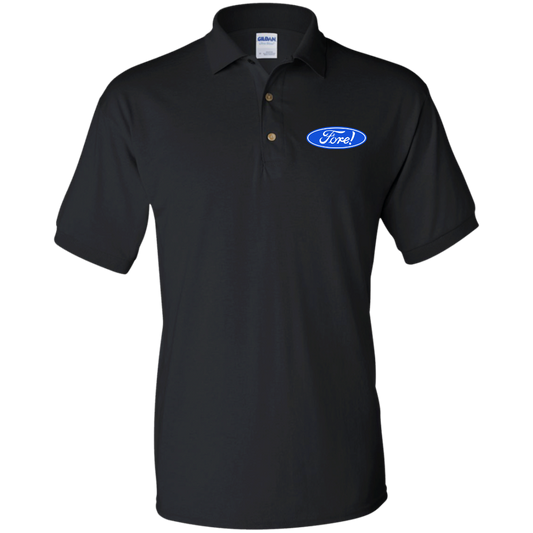 OPG Custom Design #11. Fore! Ford Parody. Jersey Polo Shirt