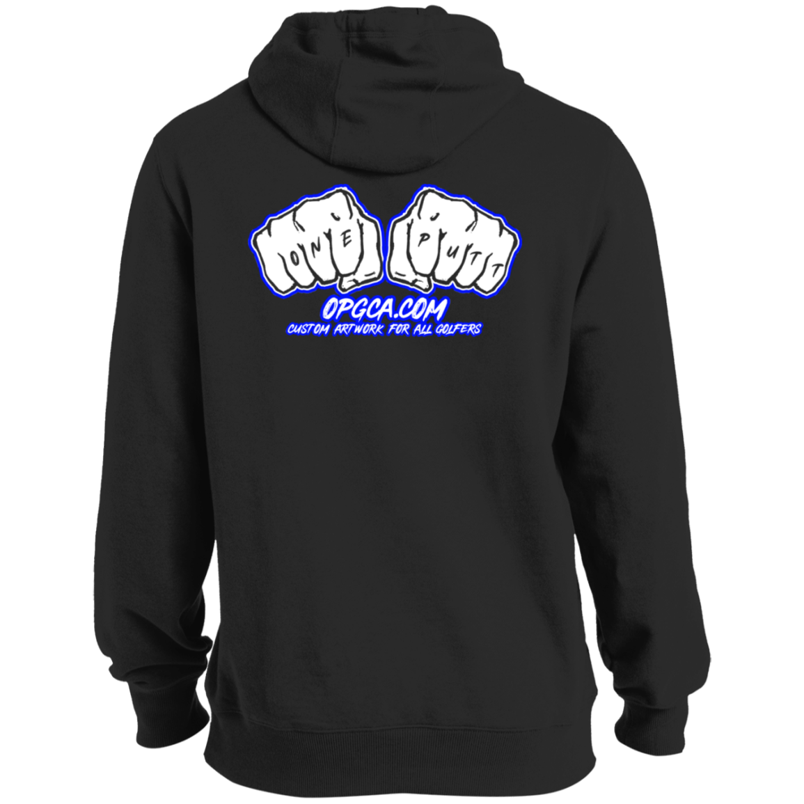 OPG Custom Design #3. Blue Tees Blues Brothers Fan Art. Soft Style Pullover Hoodie