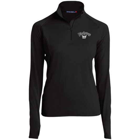 ZZZ#27 OPG Custom Design. Pincheway. Ladies' 1/2 Zip Performance Pullover