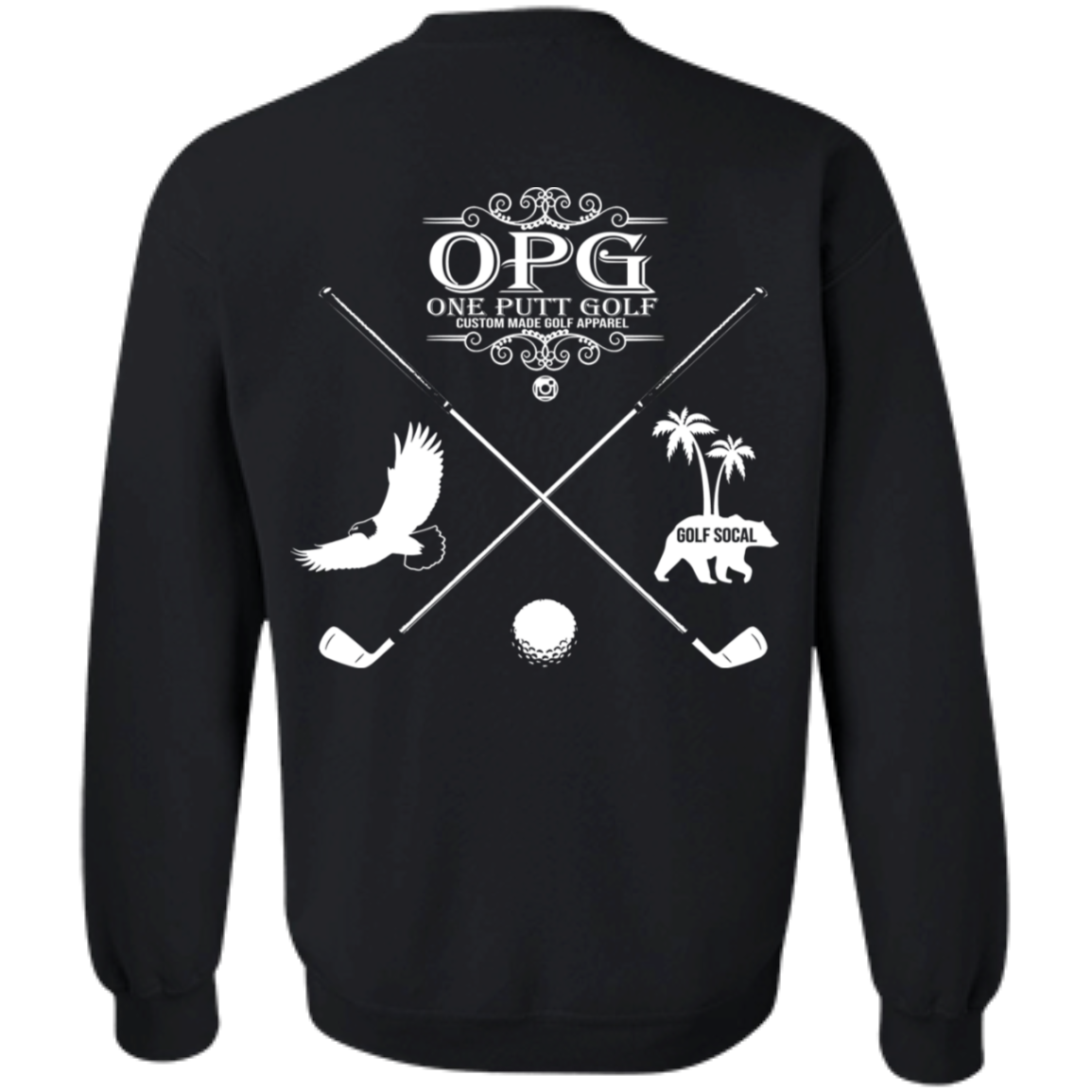 OPG Custom Design #8. Drive. Crewneck Pullover Sweatshirt