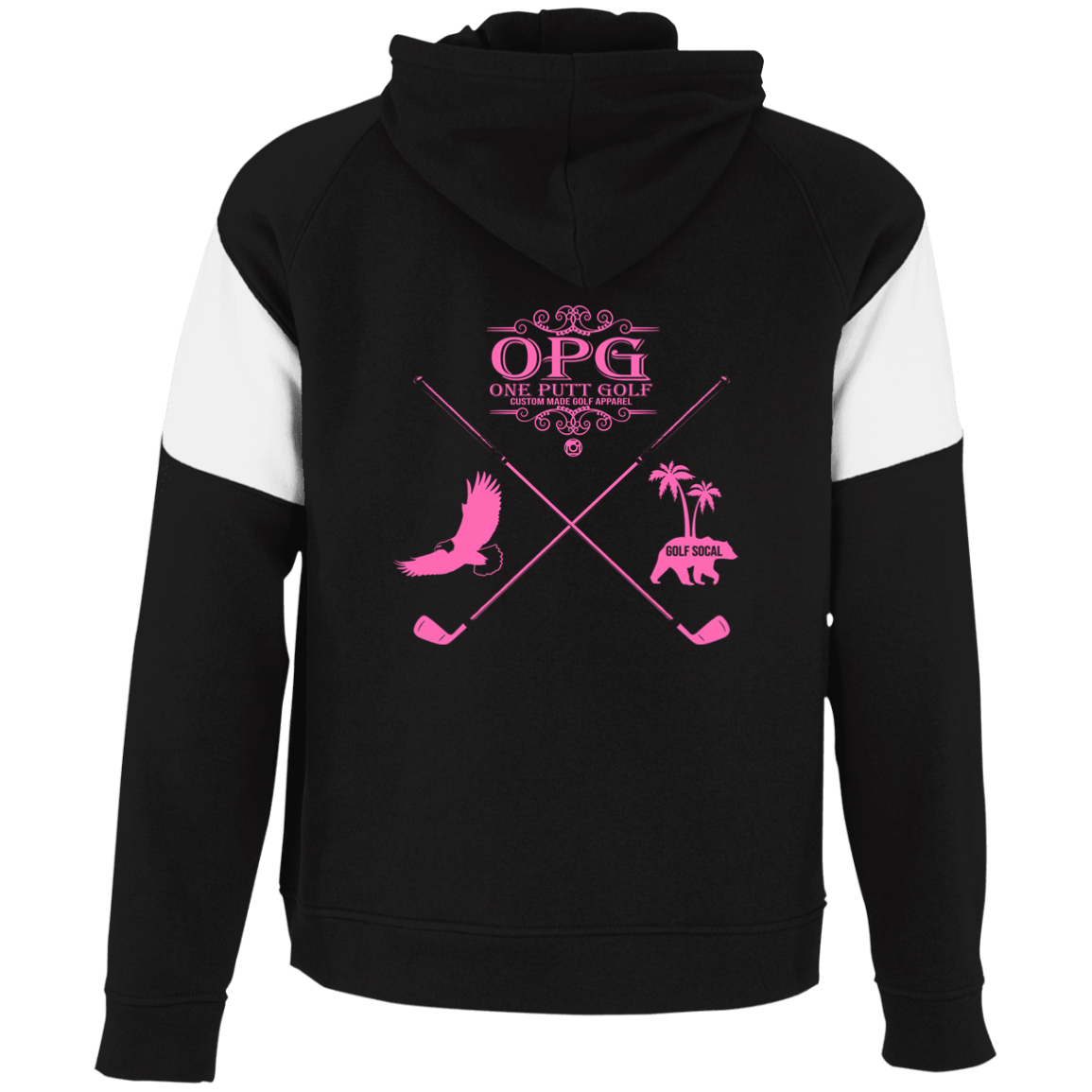 OPG Custom Design #8. Drive. Youth Athletic Colorblock Fleece Hoodie