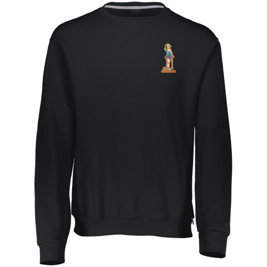 OPG Custom Design #28. Drive it. Chip it. One Putt golf it. Dri-Power Fleece Crewneck Sweatshirt