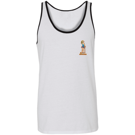 OPG Custom Design #28. Drive it. Chip it. One Putt golf it. Tone Tank 100% Combed and Ringspun Cotton