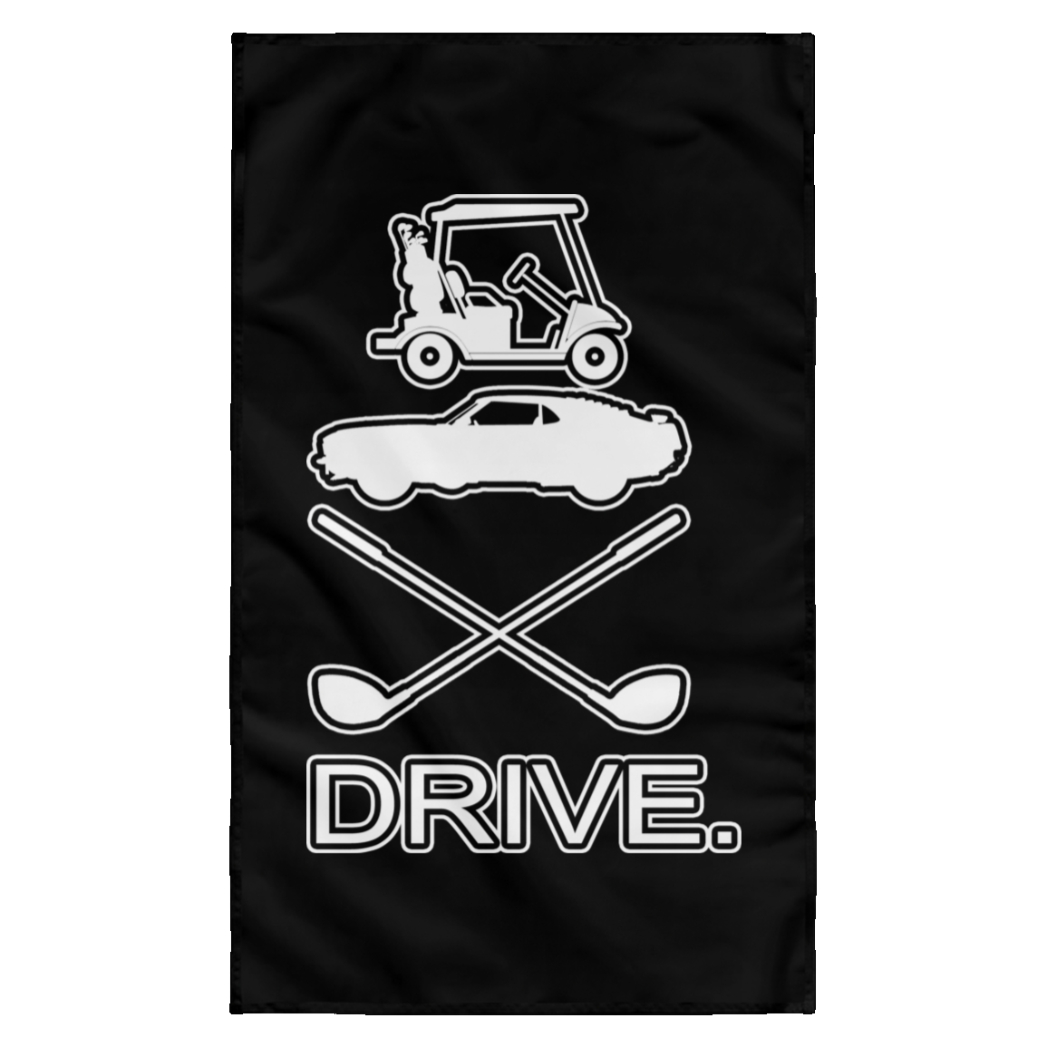 OPG Custom Design #8. Drive. Wall Flag