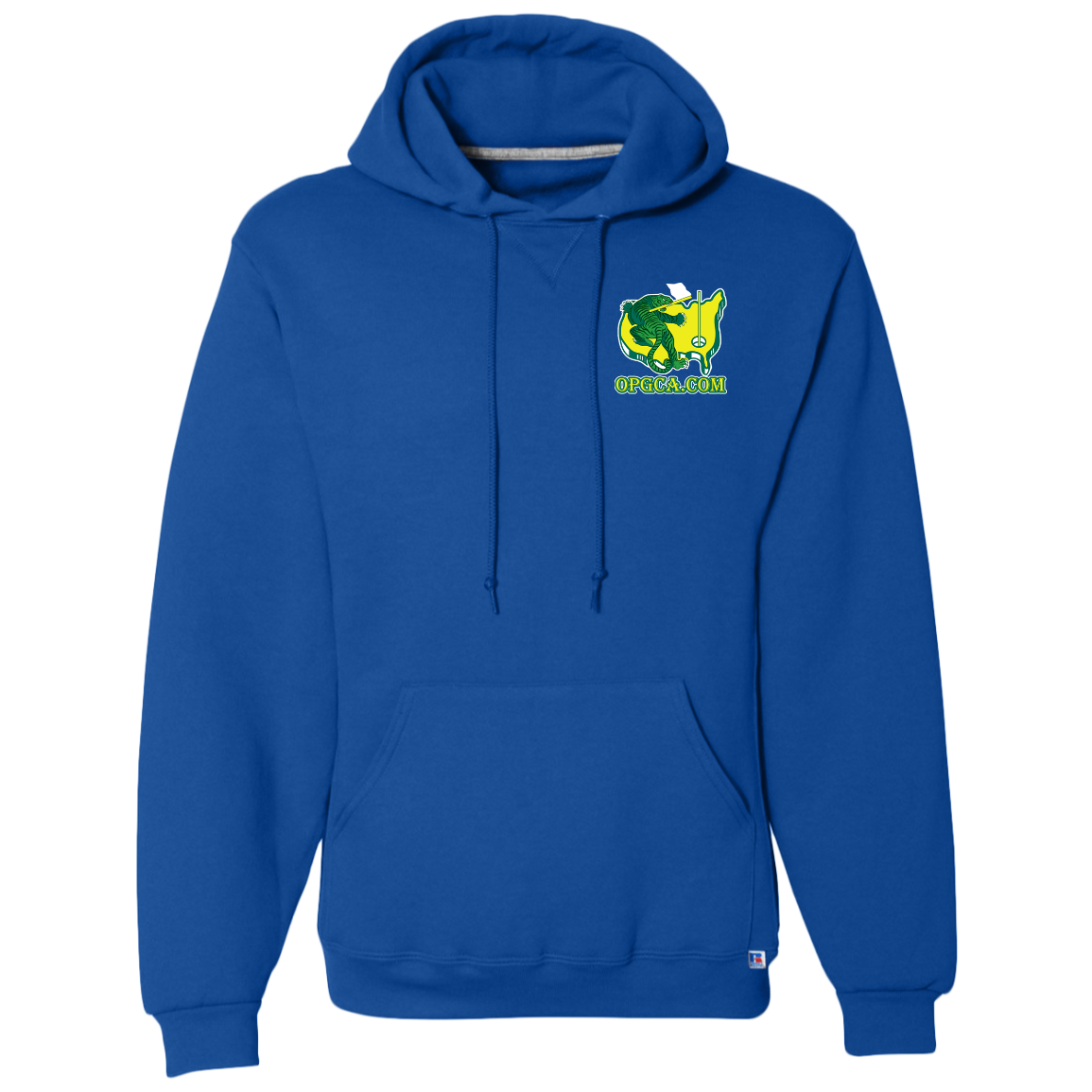 OPG Custom Design #26. Tiger Woods Fan Art. 2019 Master's Champion. Dri-Power Fleece Pullover Hoodie