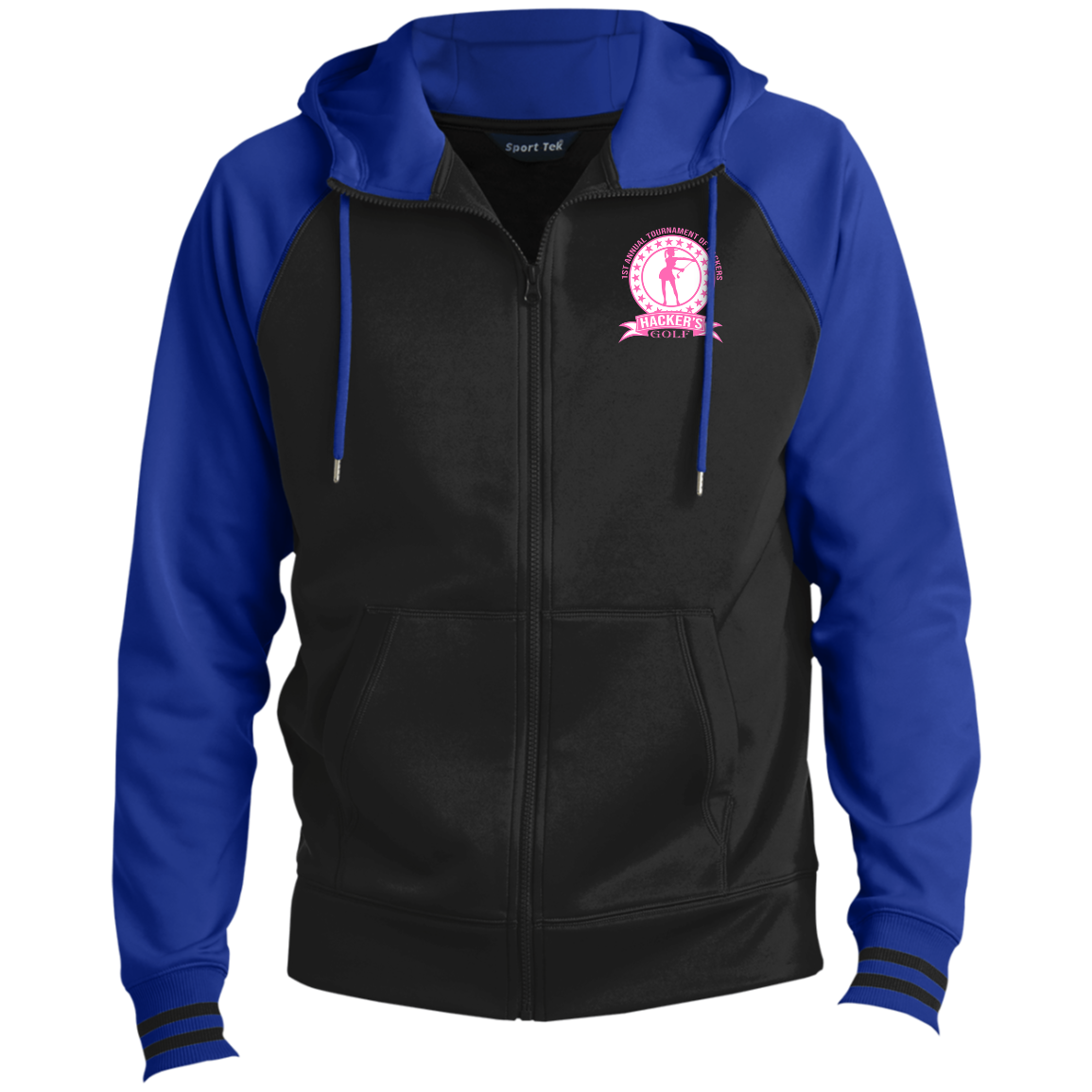 ZZZ#20 OPG Custom Design. 1st Annual Hackers Golf Tournament. Ladies Edition. Sport-Wick® Full-Zip Hooded Jacket