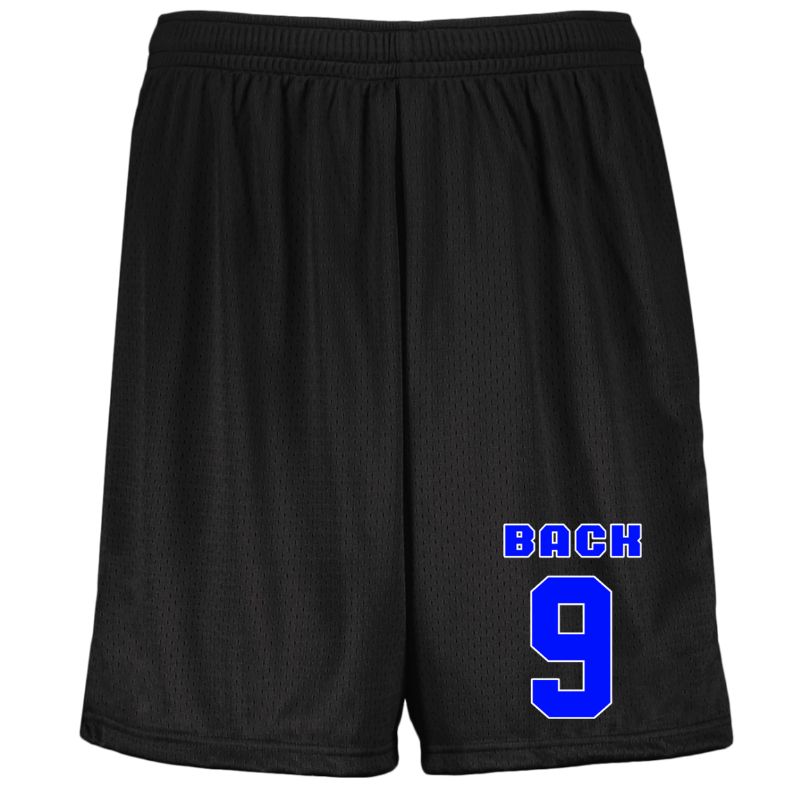 OPG Custom Design #17. Back 9. Youth Moisture-Wicking Mesh Shorts