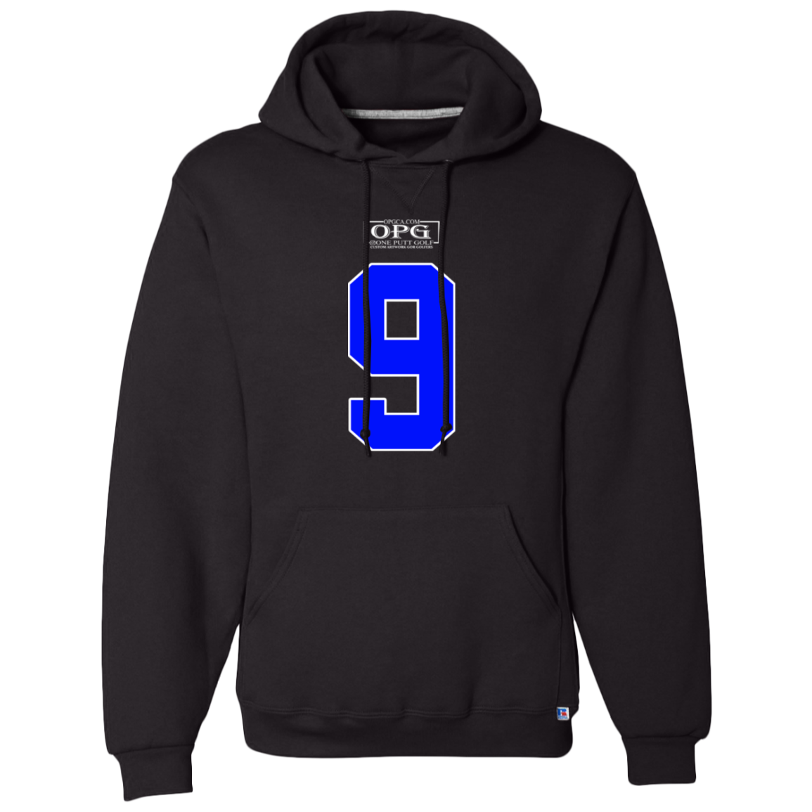 OPG Custom Design #17. Back 9. Dri-Power Fleece Pullover Hoodie