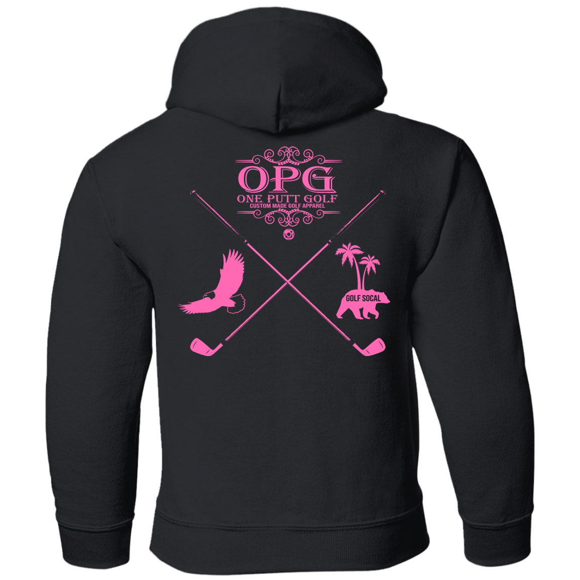 OPG Custom Design #8. Drive. Youth Girls Pullover Hoodie