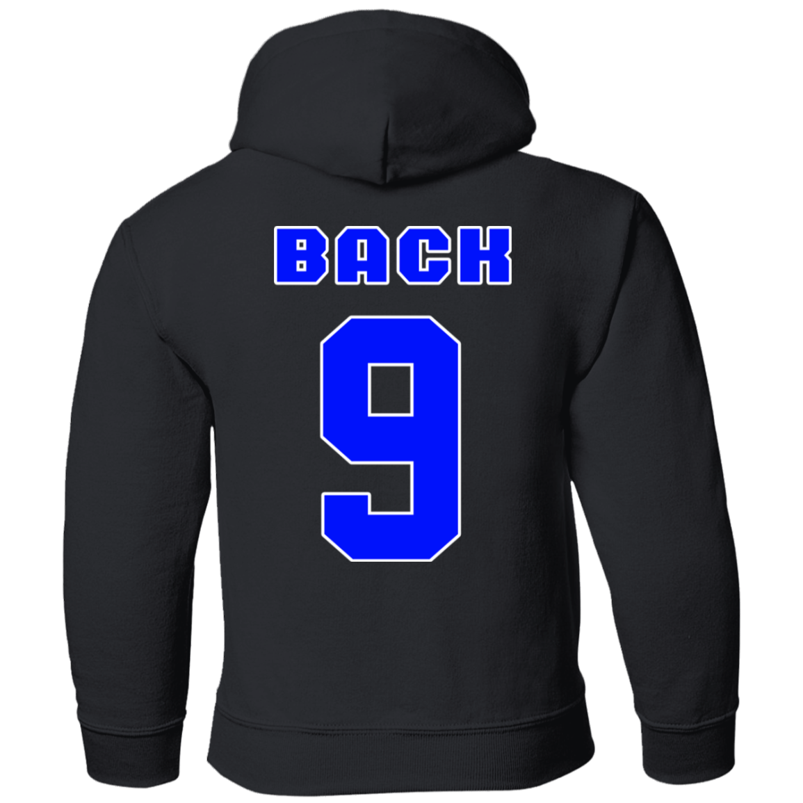 OPG Custom Design #17. Back 9. Youth Pullover Hoodie