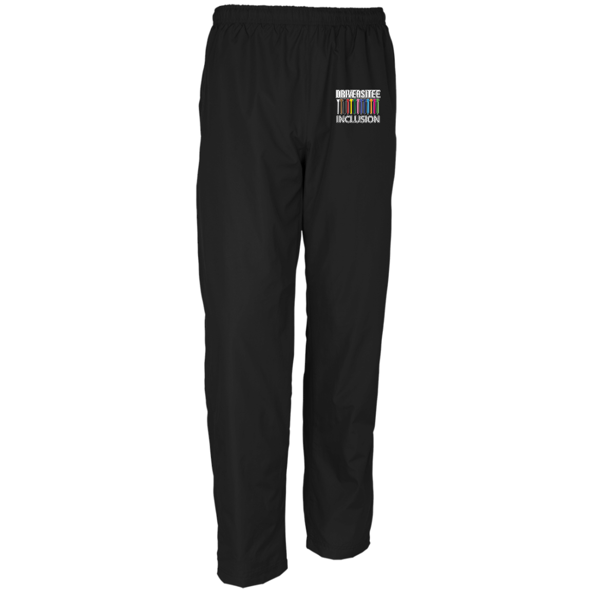 ZZZ#06 OPG Custom Design. DRIVER-SITEE & INCLUSION. Men's 100% Polyester Wind Pants