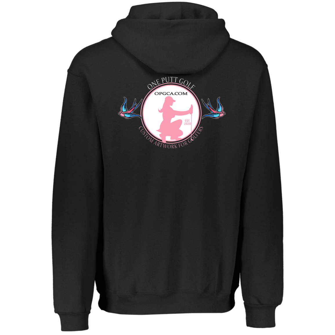 ZZZ#25 OPG Custom Designs. Talk Birdie to Me. Youth Dri-Power Fleece Hoodie