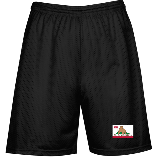 OPG Custom Design #14. Golf California. Double layer 100% Polyester Mesh Performance Mesh Shorts