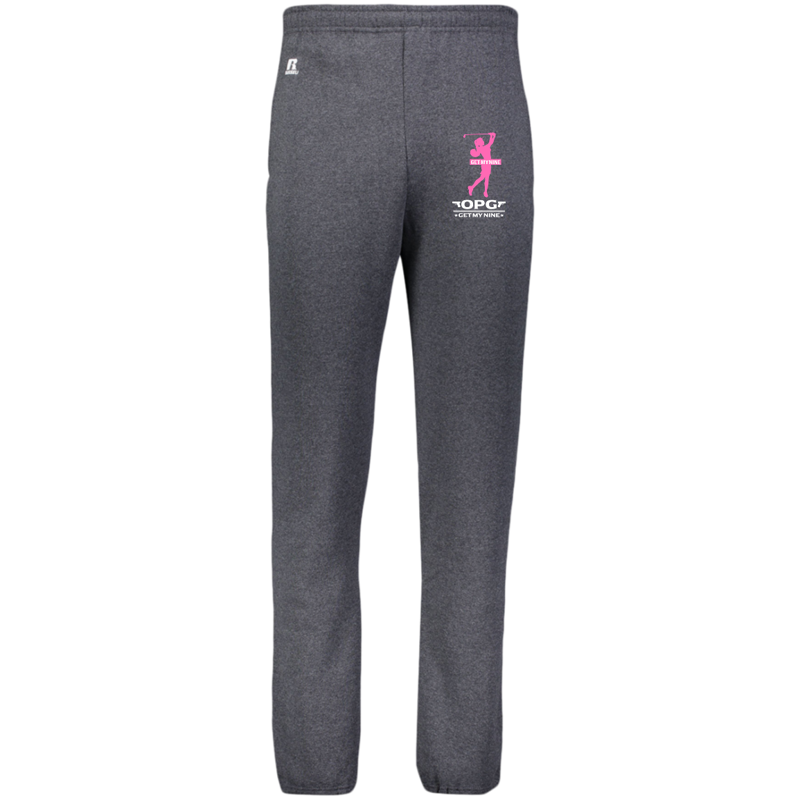 OPG Custom Design #16. Get My Nine. Female Version. Dri-Power Closed Bottom Pocket Sweatpants