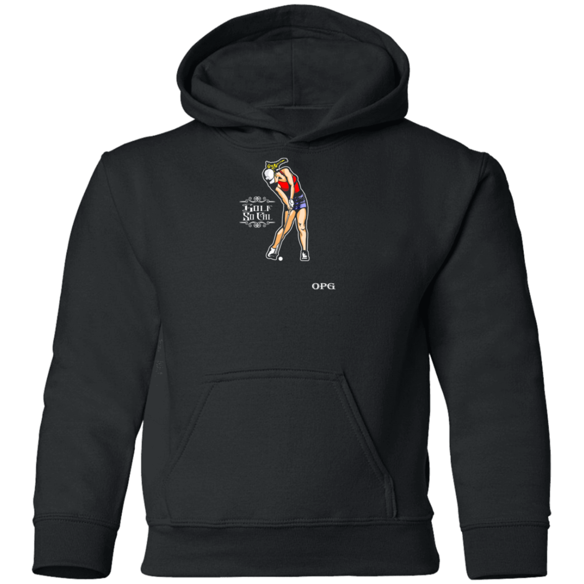 OPG Custom Design #9. Golf So. Cal. Male Version. Youth Hoodie