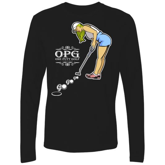 OPG Custom Design #13. Go! Go! Go! 100% Combed Ring-Spun Ultra Soft T-Shirt.