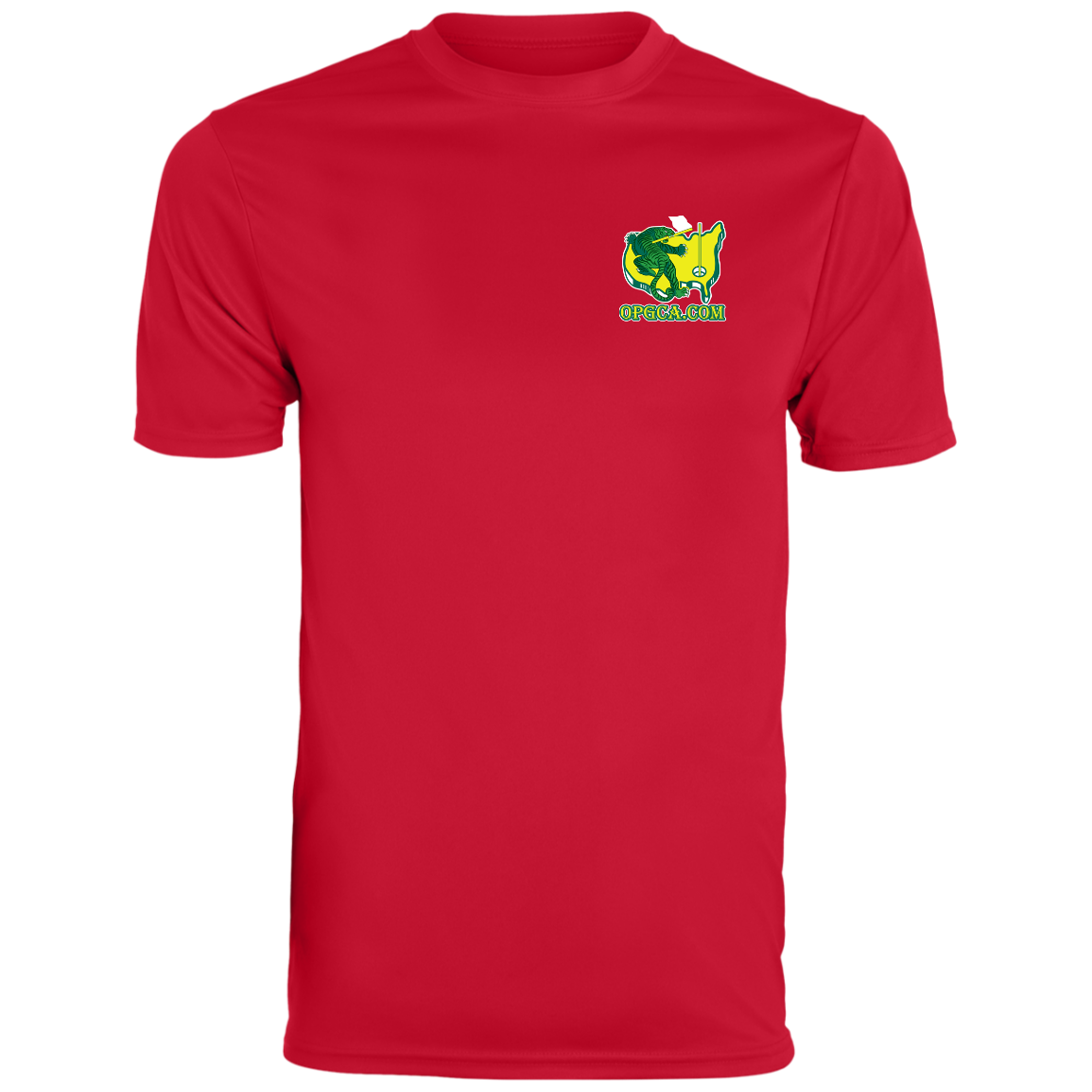 OPG Custom Design #26. Tiger Woods Fan Art. 2019 Master's Champion. Men's Moisture-Wicking Tee