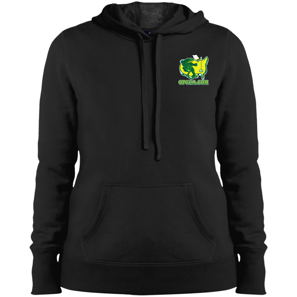 OPG Custom Design #26. Tiger Woods Fan Art. 2019 Master's Champion. Ladies' Pullover Hooded Sweatshirt