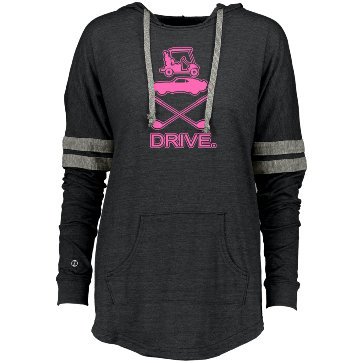 OPG Custom Design #8. Drive. Ladies Hooded Low Key Pullover