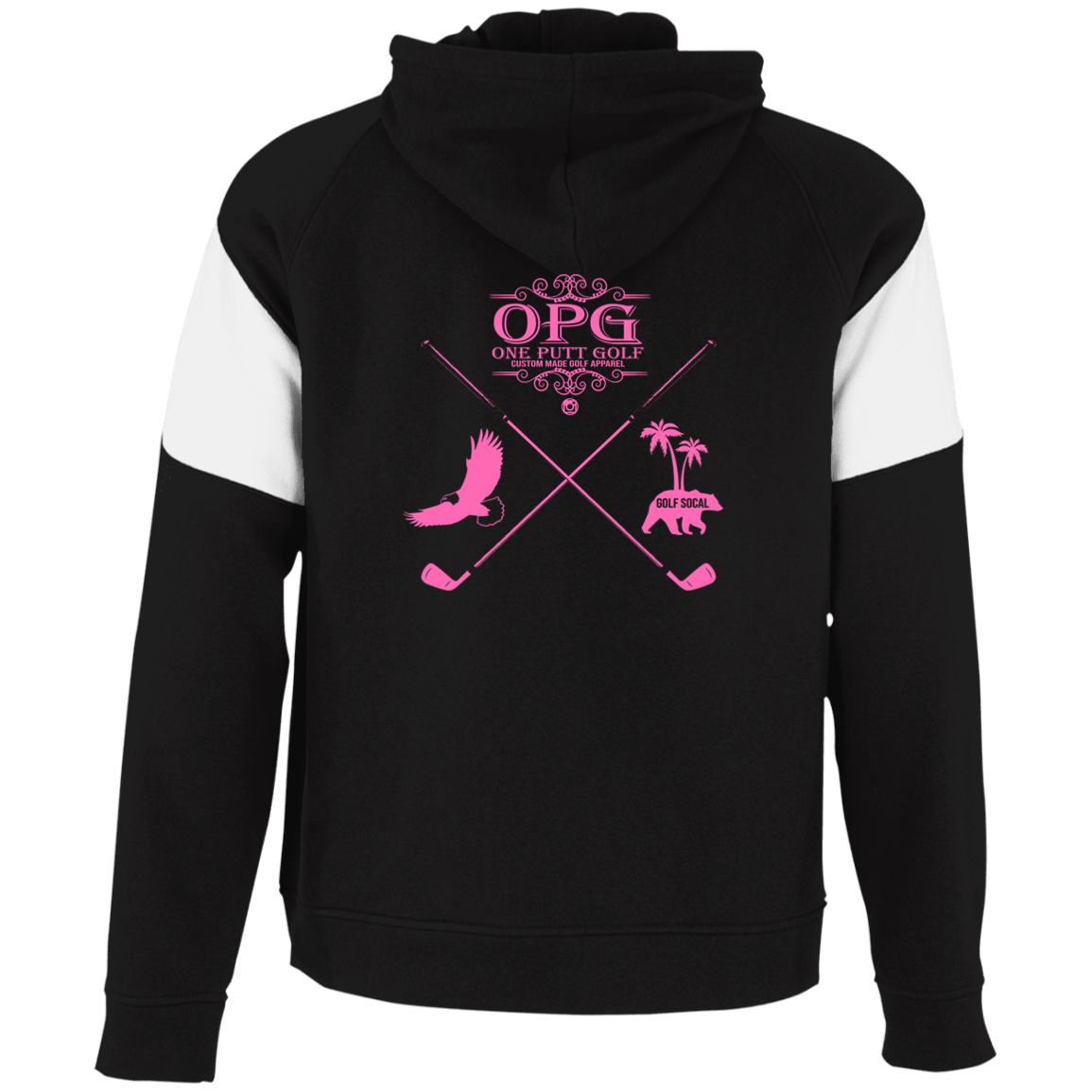 OPG Custom Design #8. Drive. Athletic Colorblock Fleece Hoodie