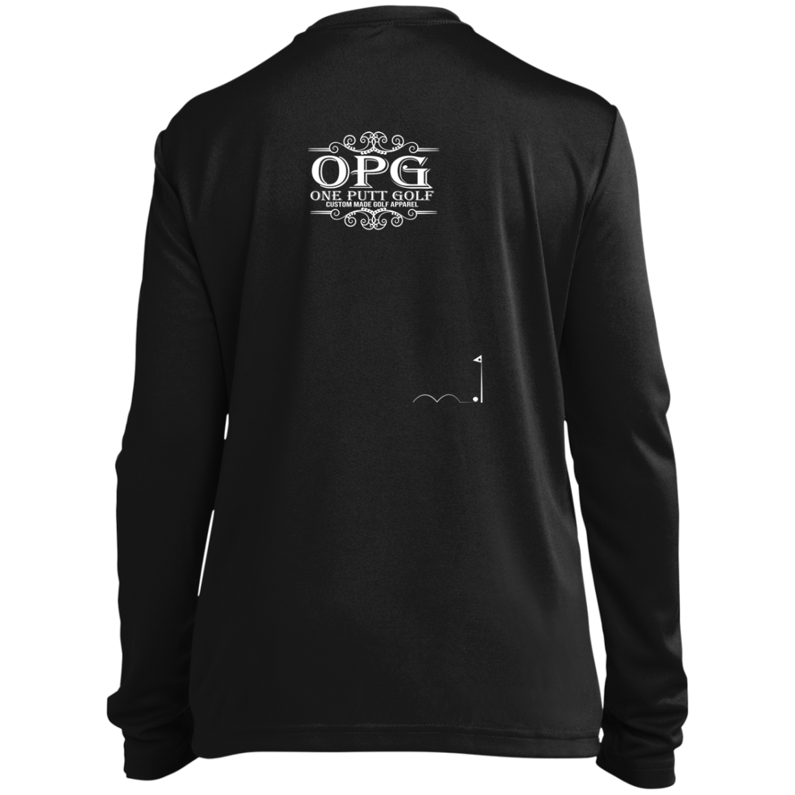 OPG Custom Design #4. I Don't See Noting Wrong With A Little Bump N Run. Youth 100% Polyester Long Sleeve Tee