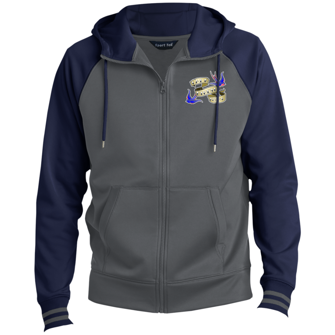 OPG Custom Design #25. Talk Birdie to Me. Sport-Wick® Full-Zip Hooded Jacket