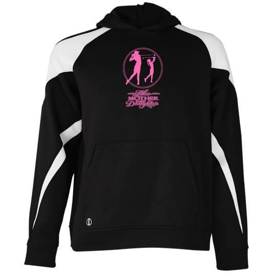 ZZZ#07 OPG Custom Design. Like Mother like Daughter. Youth Athletic Colorblock Fleece Hoodie