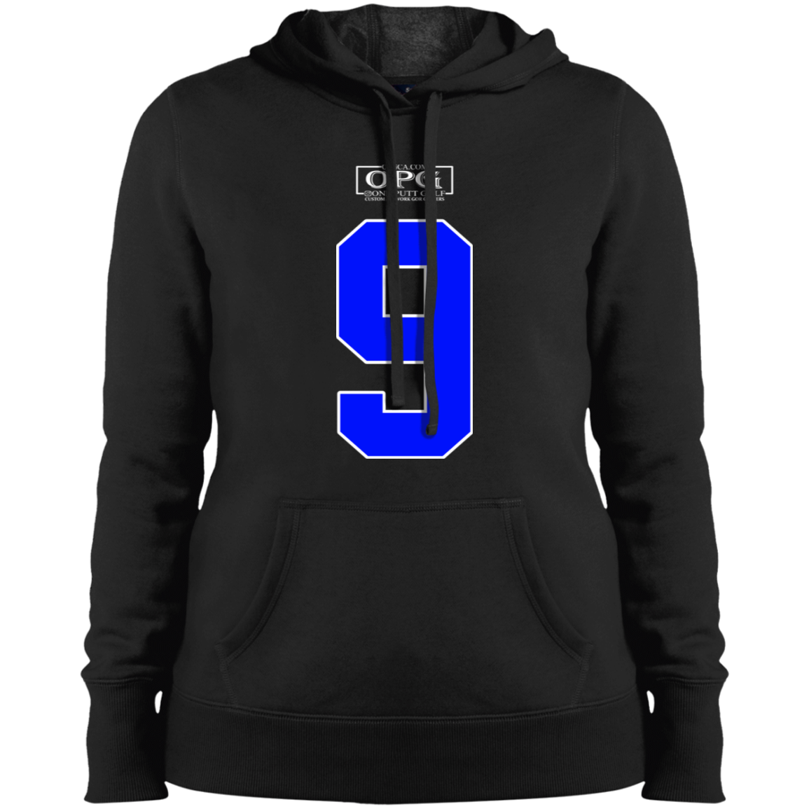 OPG Custom Design #17. Back 9. Ladies' Pullover Hooded Sweatshirt