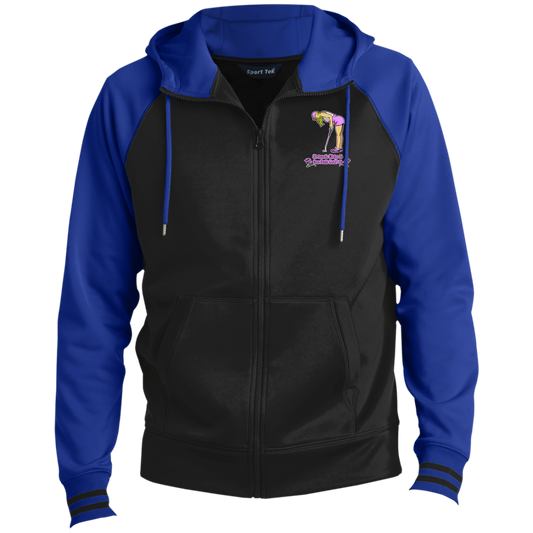 OPG Custom Design #13. Drive it. Chip it. One Putt Golf it. Sport-Wick® Full-Zip Hooded Jacket