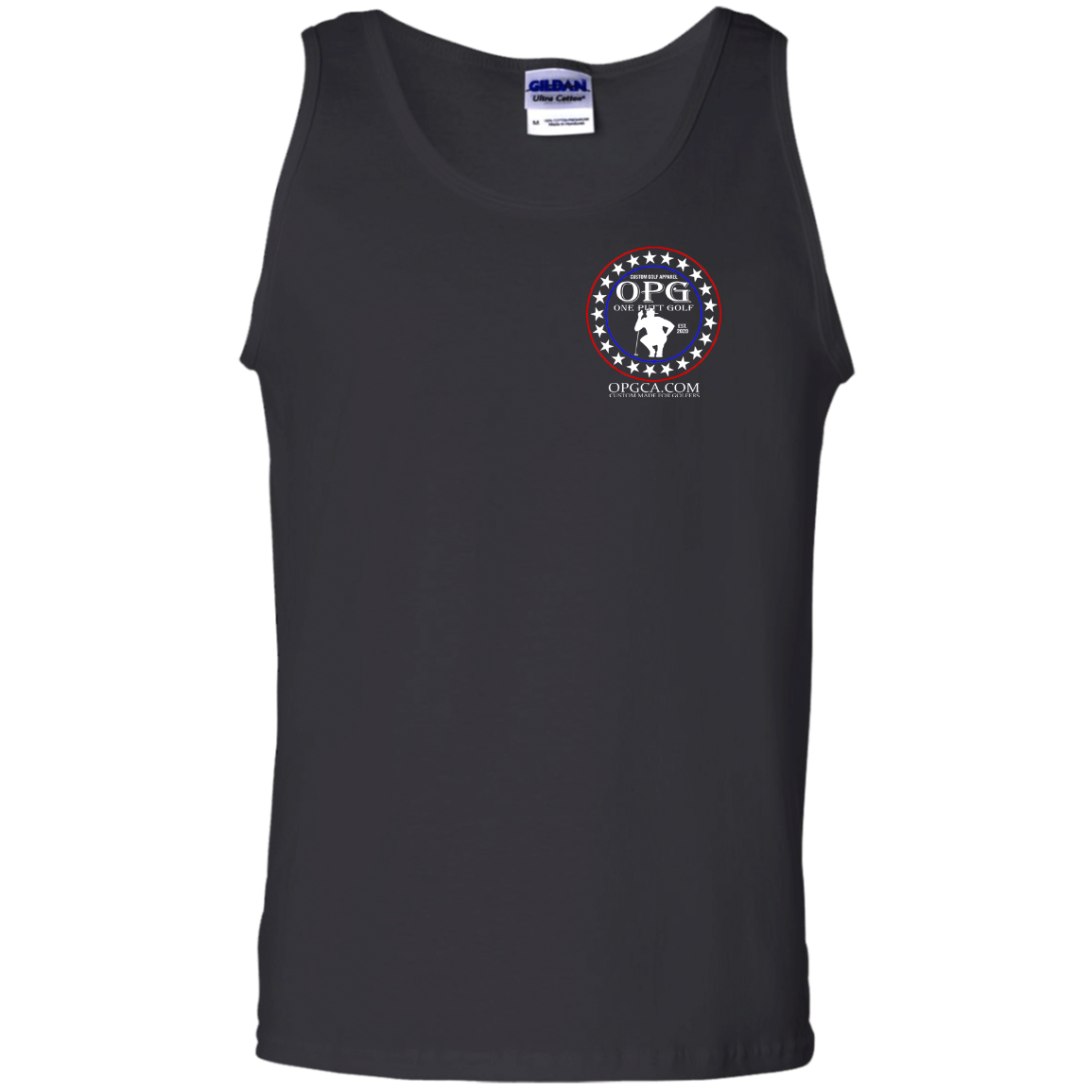 OPG Custom Design #18. Weapons of Grass Destruction. 6 oz. 100% Cotton Tank Top