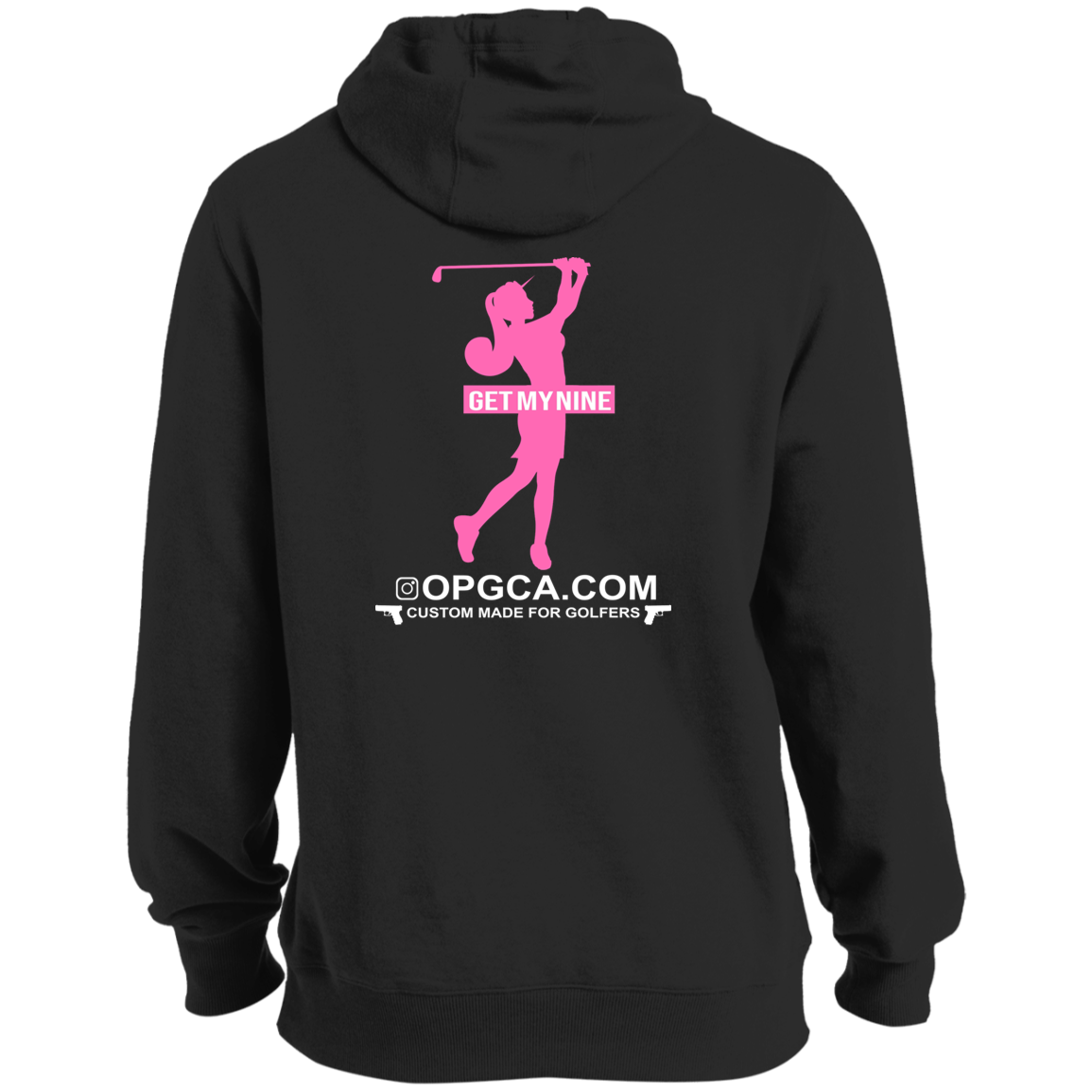 OPG Custom Design #16. Get My Nine. Female Version. Ultra Soft Pullover Hoodie