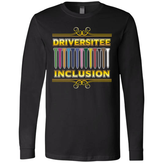 OPG Custom Design #6. Driveristee & Inclusion. Jersey Long Sleeve T-Shirt