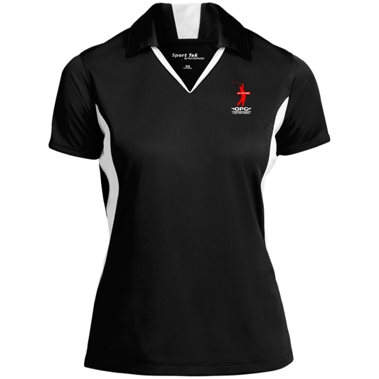 OPG Custom Design #16. Get My Nine.  Male Version. Ladies' Colorblock Performance Polo