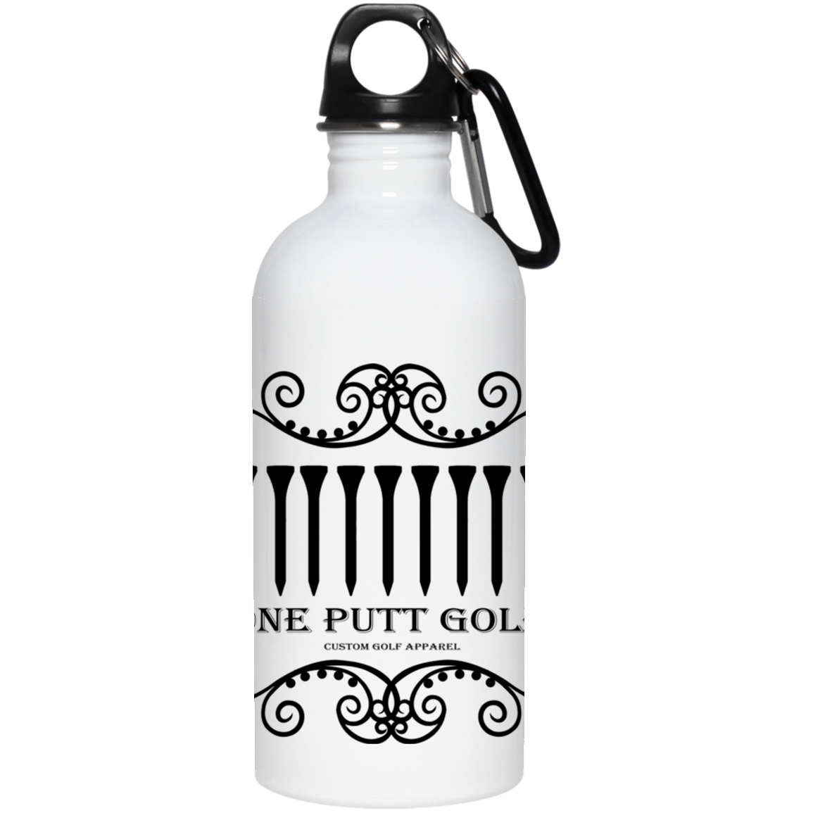 OPG Custom Design #5. Golf TEE-Shirt. Golf Humor. 20 oz. Stainless Steel Water Bottle