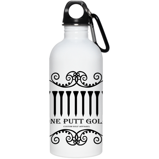 OPG Custom Design #5. Golf TEE-Shirt. Golf Humor. 20 oz. Stainless Steel Water Bottle