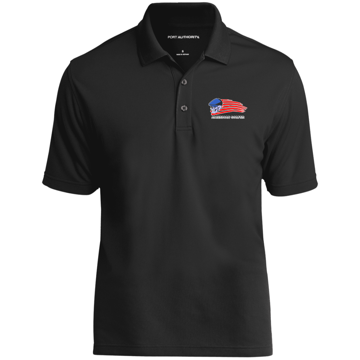 OPG Custom Design #12. Golf America. Male Edition. Dry Zone UV Micro-Mesh Polo