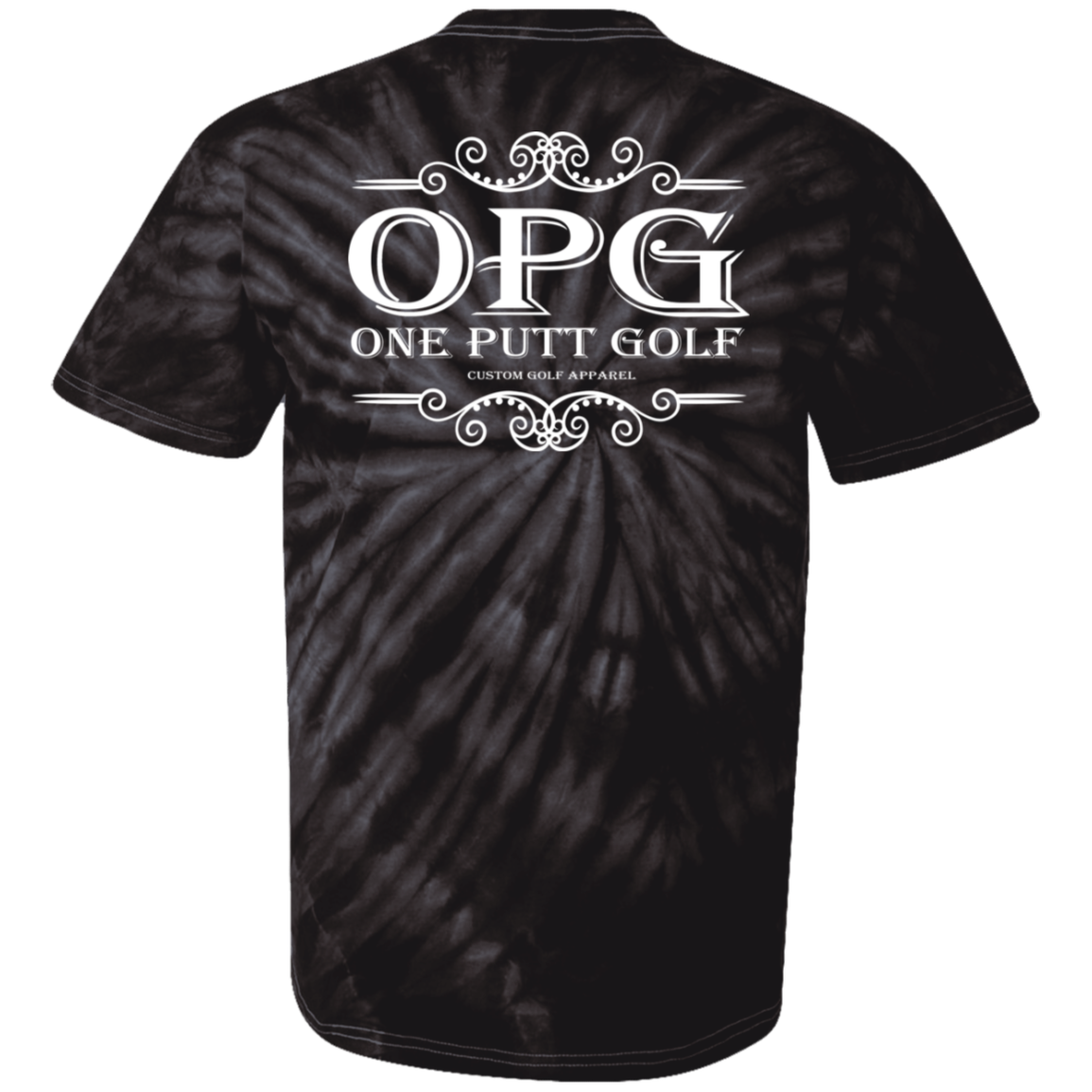 OPG Custom Design #5. Golf Tee-Shirt. Golf Humor. Youth Tie-Dye T-Shirt