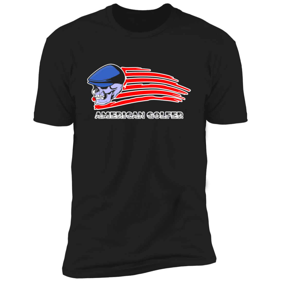 OPG Custom Design #12. Golf America. Male Edition. 100% Ring Spun Cotton T-Shirt