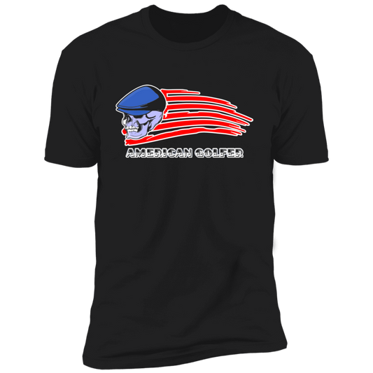 OPG Custom Design #12. Golf America. Male Edition. 100% Ring Spun Cotton T-Shirt