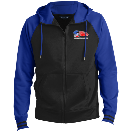 OPG Custom Design #12. Golf America. Male Edition. Sport-Wick® Full-Zip Hooded Jacket