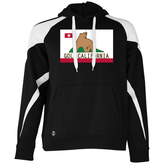 OPG Custom Design #14. Golf California. Colorblock Fleece Hoodie