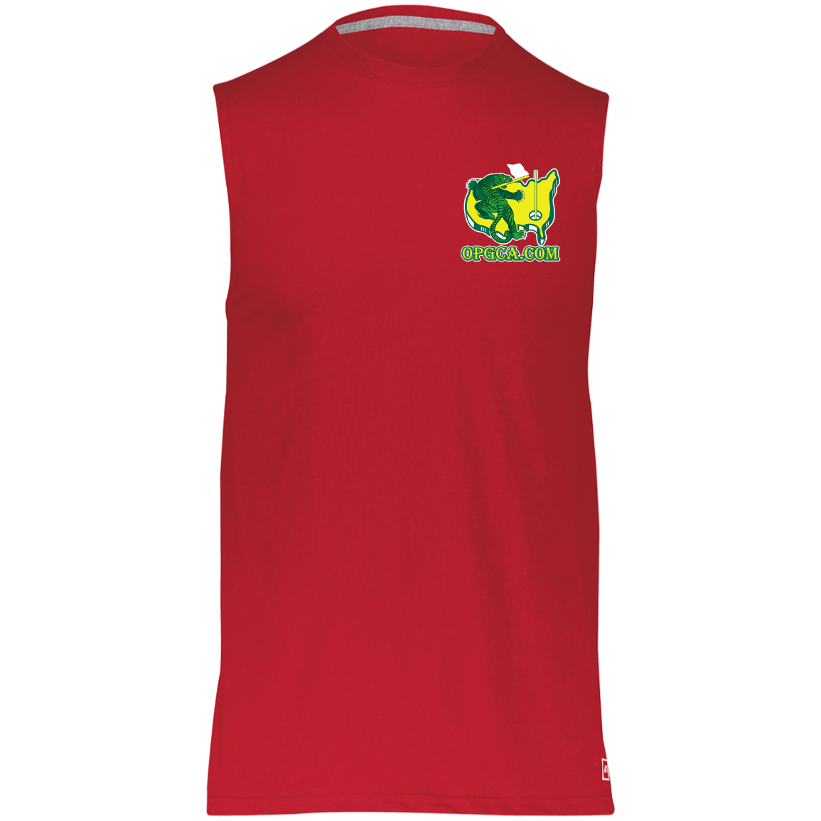 OPG Custom Design #26. Tiger Woods Fan Art. 2019 Master's Champion. Essential Dri-Power Sleeveless Muscle Tee