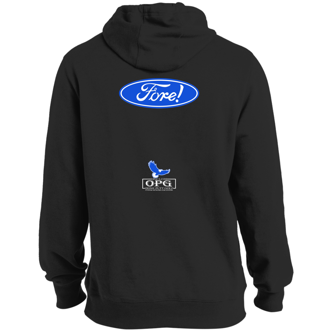 OPG Custom Design #11. Fore! Ford Parody. Ultra Soft Pullover Hoodie