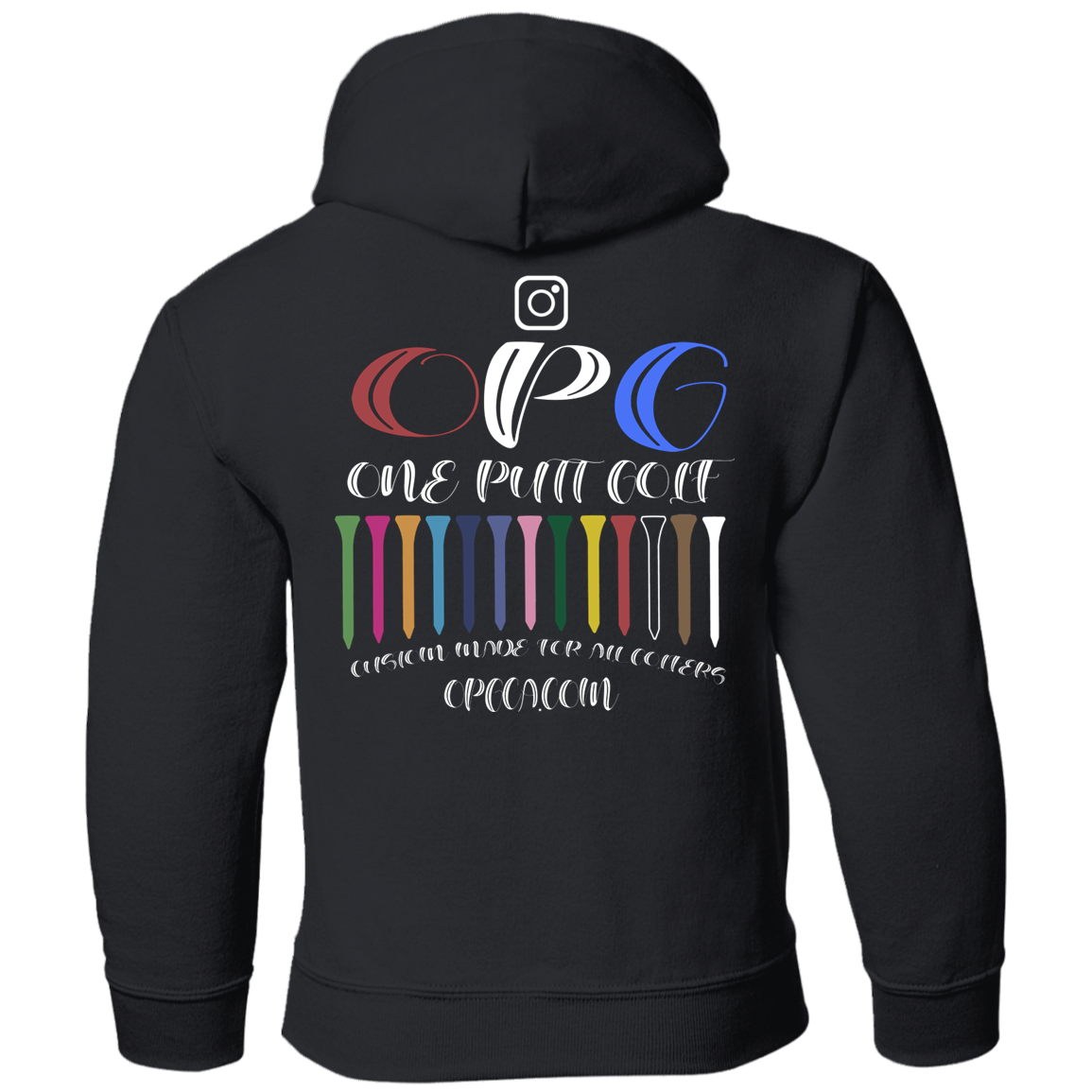 OPG Custom Design #6. Driveristee & Inclusion. Youth Hoodie