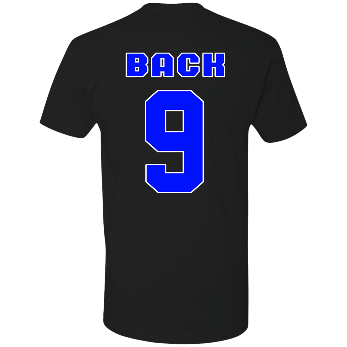 OPG Custom Design #17. Back 9. 100% Ring Spun Combed CottonT-Shirt