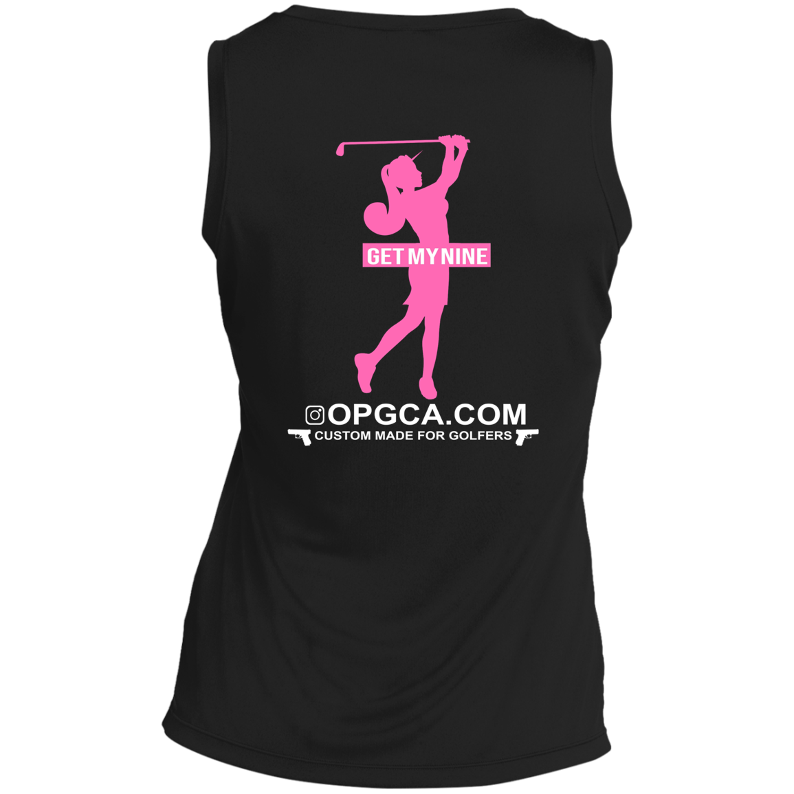 OPG Custom Design #16. Get My Nine. Female Version. Ladies' Sleeveless V-Neck