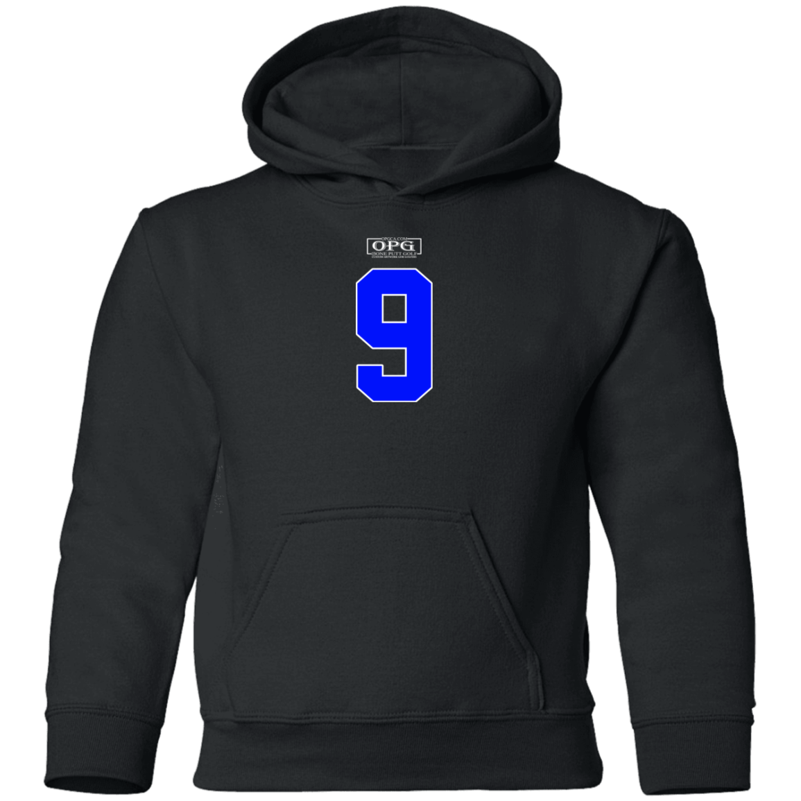 OPG Custom Design #17. Back 9. Youth Pullover Hoodie