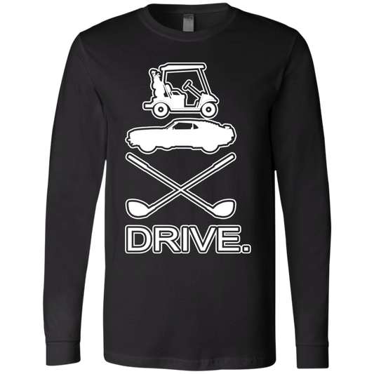 OPG Custom Design #8. Drive. Jersey Long Sleeve T-Shirt